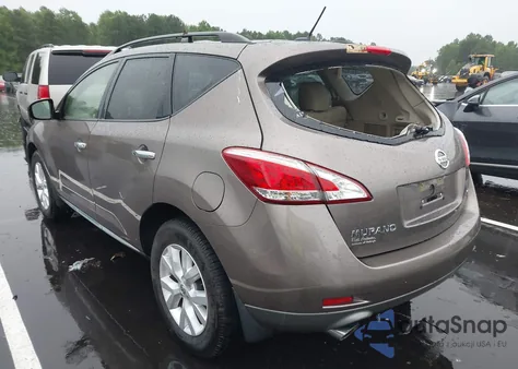 2014 Nissan Murano Sl from USA, damaged, VIN JN8AZ1MU2EW404181